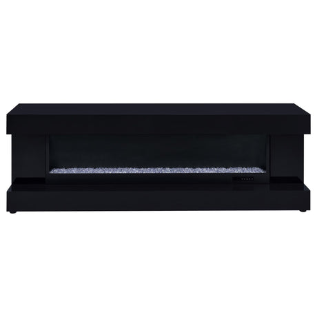 TV Stand Fireplace Console With Bluetooth Speaker