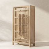 Rowan - Storage Cabinet With Double Doors - Natural