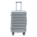 Hard Shell Luggage With Scratch Resistant Surface, 4 Wheels, Combination Lock & Side Hooks