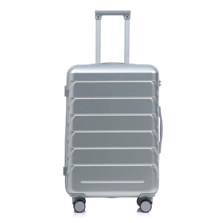 Hard Shell Luggage With Scratch Resistant Surface, 4 Wheels, Combination Lock & Side Hooks