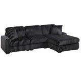 Sectional Sofa Set With Reversible Chaise, Living Room Furniture
