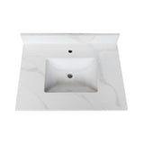 Bathroom Vanity Top With Undermount Single Bowl Sink