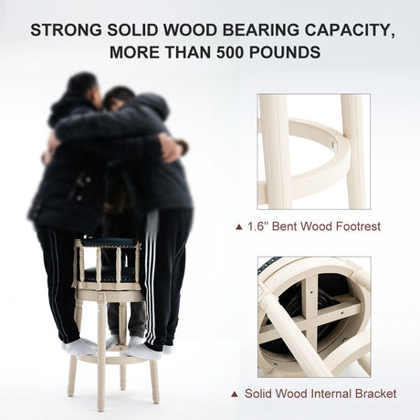 Wooden Bar Stool
