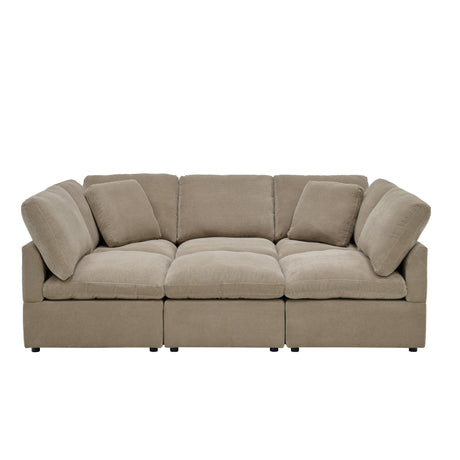 Modular Cloud Sofa, Freely Configurable Corner