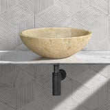 Bathroom Vessel Sink, Circular Design