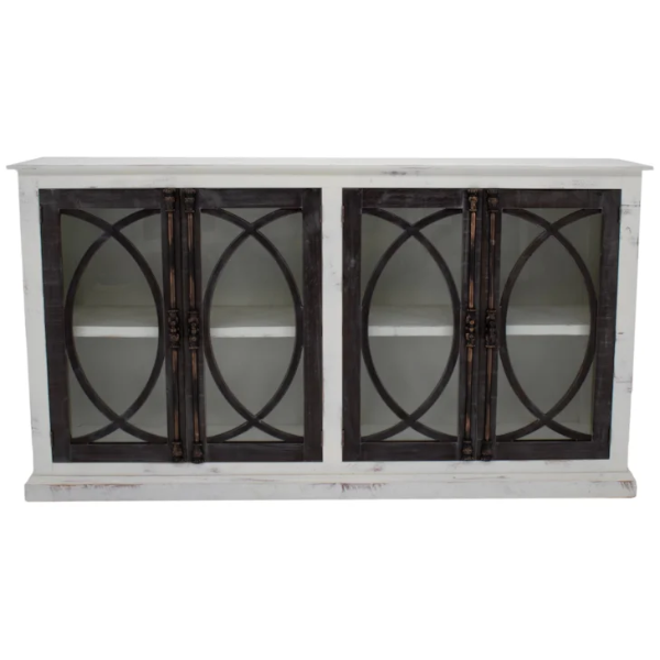 VA   177-FCG   NASH   FISH   CABINET  NERO WHITE ASHE DOORS#529 - 877GJF