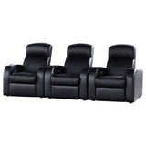 Cyrus 3-piece Upholstered Home Theater Seating - 600001-S3B