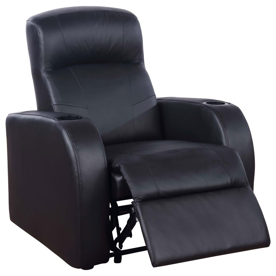 Cyrus 3-piece Upholstered Home Theater Seating - 600001-S3B
