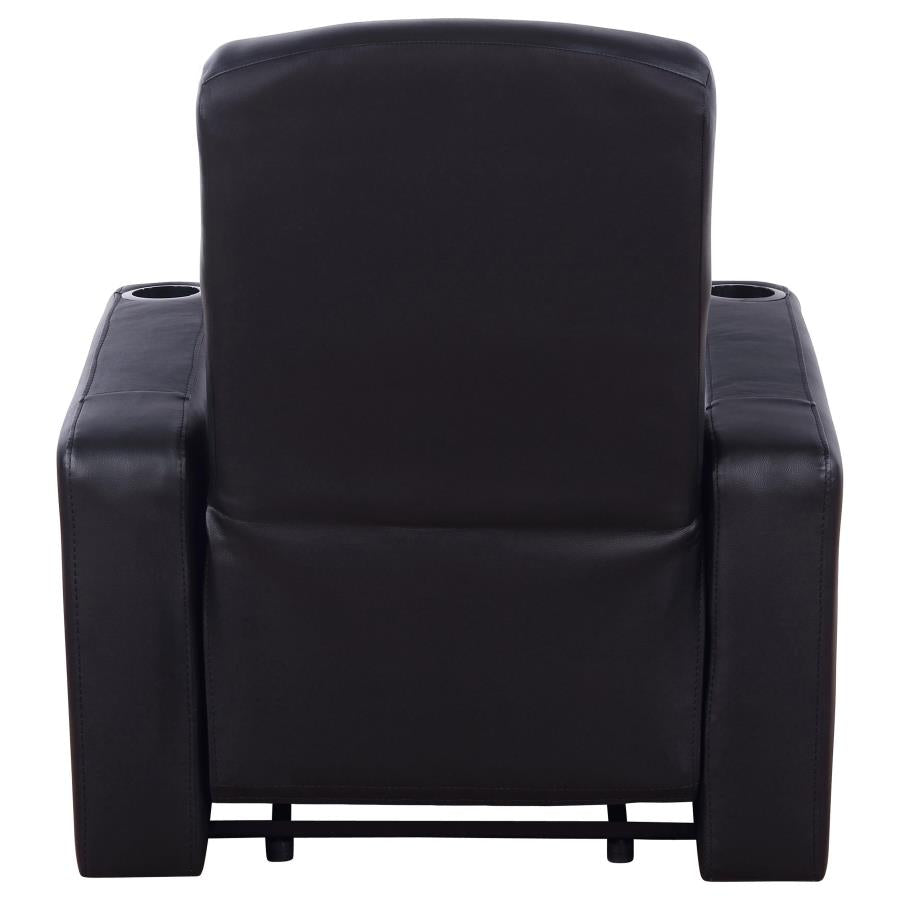 Cyrus 3-piece Upholstered Home Theater Seating - 600001-S3B