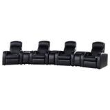 Cyrus 7-piece Upholstered Home Theater Seating - 600001-S4A