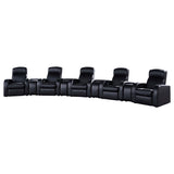 Cyrus 9-piece Upholstered Home Theater Seating - 600001-S5A