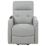 Dayes Upholstered Power Lift Recliner Chair Light Grey - 600130P