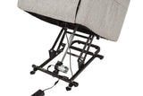Dayes Upholstered Power Lift Recliner Chair Taupe - 600131P