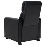 Toohey Upholstered Tufted Recliner Living Room Set Black - 600181-S3A