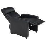 Toohey Upholstered Tufted Recliner Living Room Set Black - 600181-S4B