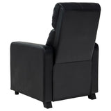 Toohey Upholstered Tufted Recliner Living Room Set Black - 600181-S4B