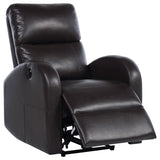 Grant Upholstered Power Recliner Chair Brown - 601500P