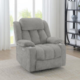 Houston Upholstered Power Lift Recliner Grey - 602284P