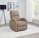 Grant Fabric Upholstered Power Recliner Chair Camel - 603303P