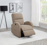 Grant Fabric Upholstered Power Recliner Chair Camel - 603303P