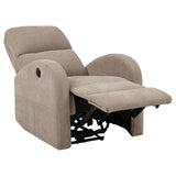 Grant Fabric Upholstered Power Recliner Chair Camel - 603303P