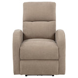 Grant Fabric Upholstered Power Recliner Chair Camel - 603303P