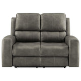 Brickston Triple Power Reclining Loveseat Charcoal - 603432PPP