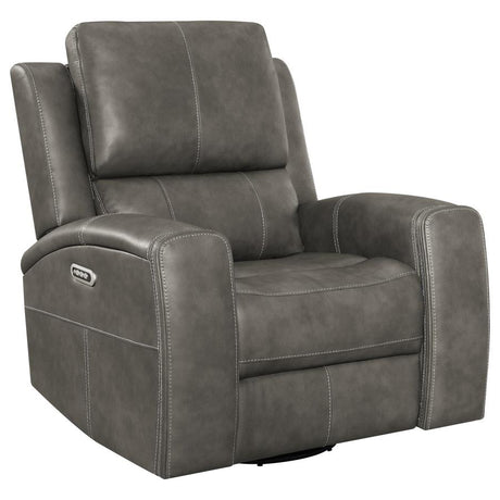 Brickston Triple Power Swivel Glider Recliner Charcoal - 603433PPP