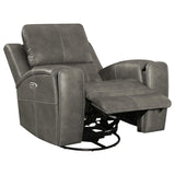 Brickston Triple Power Swivel Glider Recliner Charcoal - 603433PPP