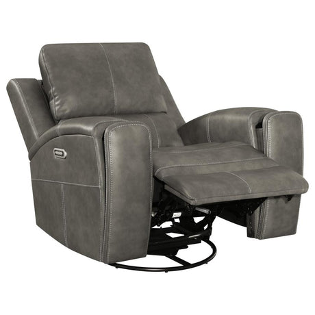 Brickston Triple Power Swivel Glider Recliner Charcoal - 603433PPP