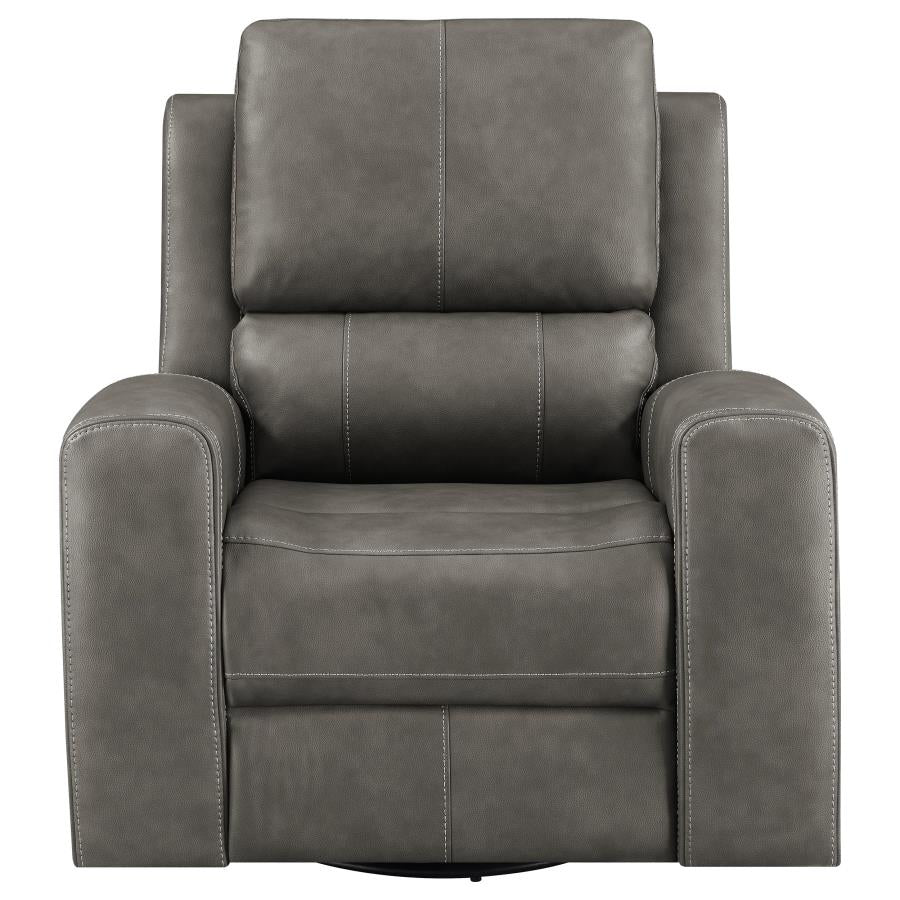 Brickston Triple Power Swivel Glider Recliner Charcoal - 603433PPP