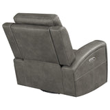 Brickston Triple Power Swivel Glider Recliner Charcoal - 603433PPP