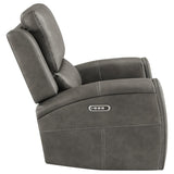 Brickston Triple Power Swivel Glider Recliner Charcoal - 603433PPP