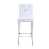 Bar Chairs & Crystal Clasp Design (Set of 2)