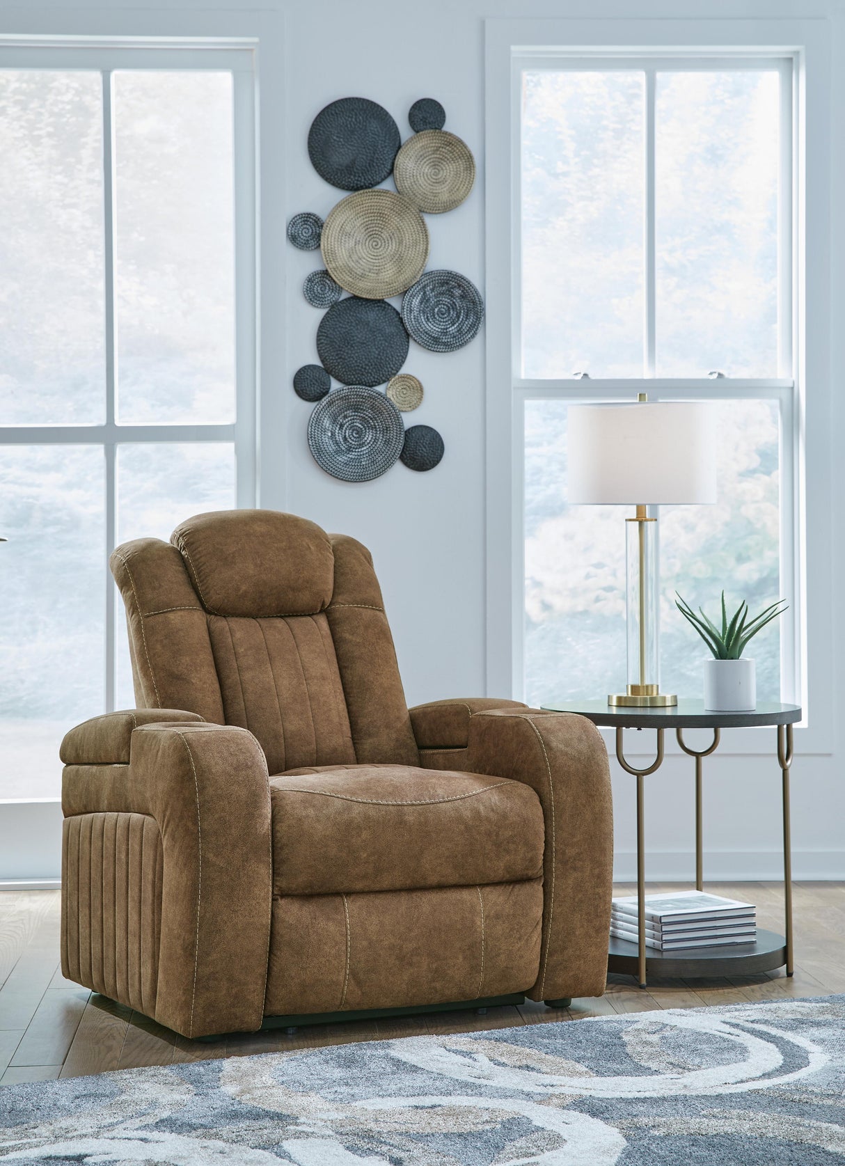 Wolfridge Power Reclining Sofa and Power Recliner - 60703U3