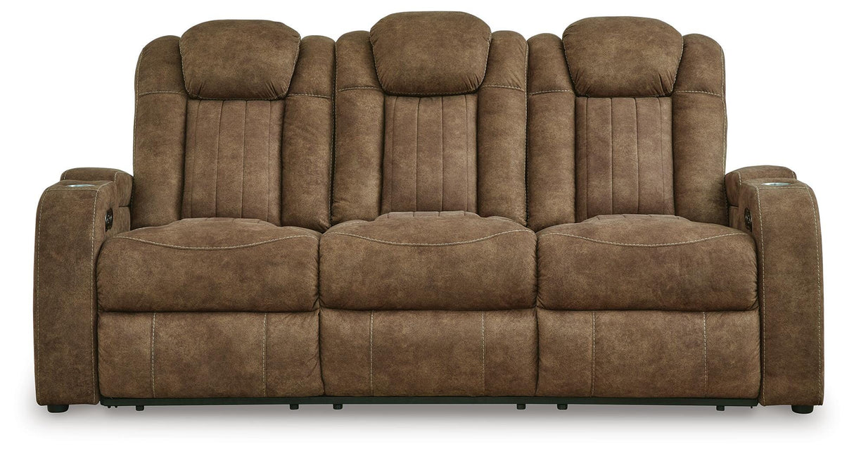 Wolfridge Power Reclining Sofa and Power Recliner - 60703U3