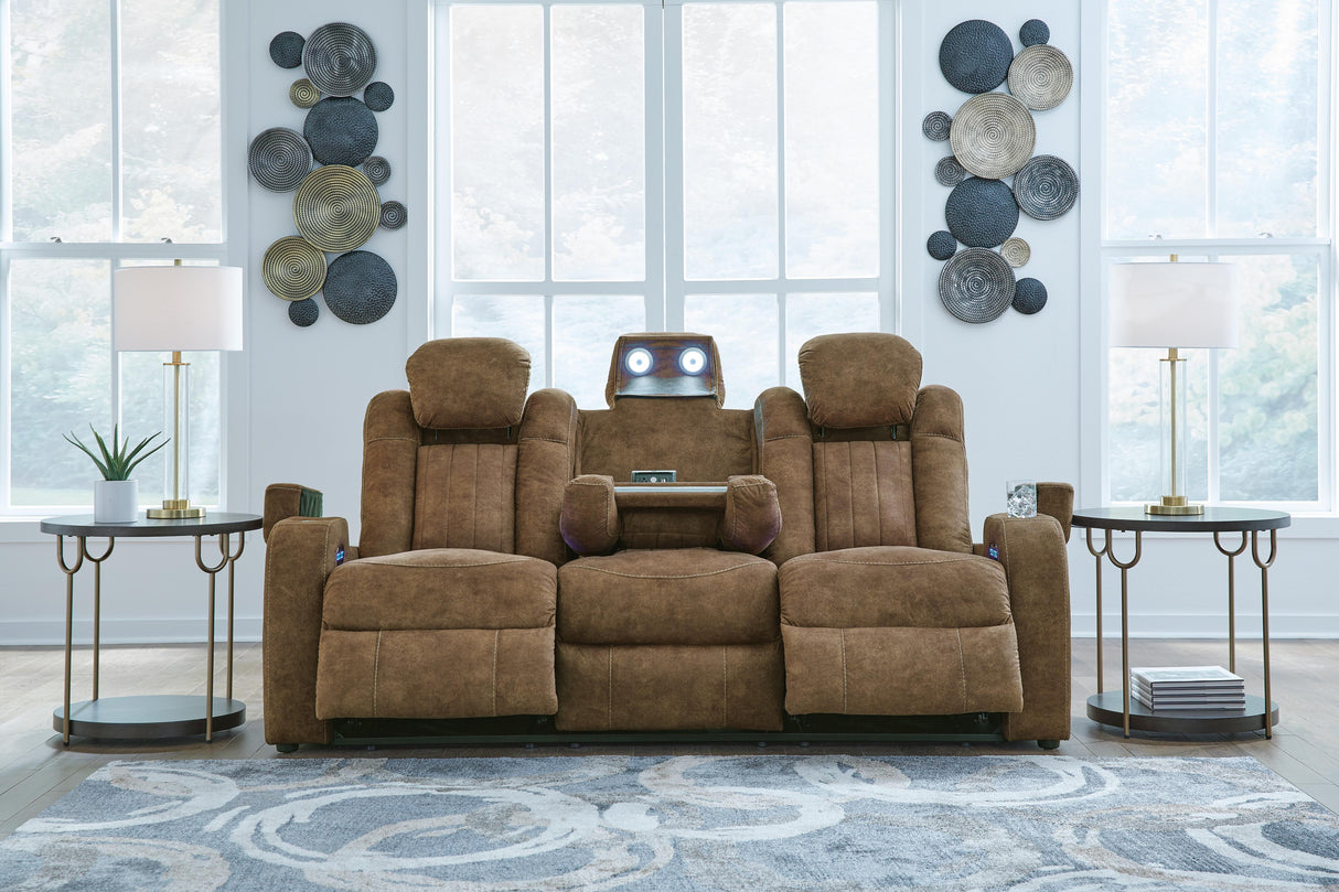 Wolfridge Power Reclining Sofa and Power Recliner - 60703U3