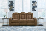 Wolfridge Power Reclining Sofa, Loveseat and Recliner - 60703U2