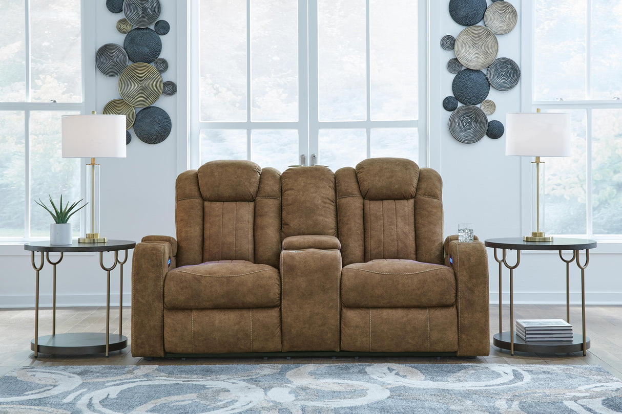 Wolfridge Power Reclining Sofa, Loveseat and Recliner - 60703U2
