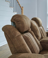 Wolfridge Power Reclining Sofa and Loveseat - 60703U1