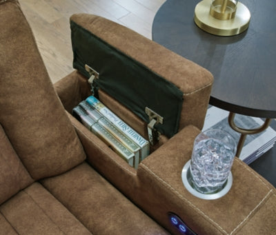 Wolfridge Power Reclining Sofa and Loveseat - 60703U1