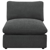 Collins Modular Power Armless Recliner Dark Grey - 609530ARP