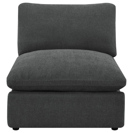 Collins Modular Power Armless Recliner Dark Grey - 609530ARP