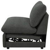 Collins Modular Power Armless Recliner Dark Grey - 609530ARP