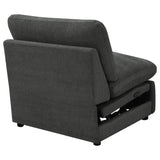 Collins Modular Power Armless Recliner Dark Grey - 609530ARP