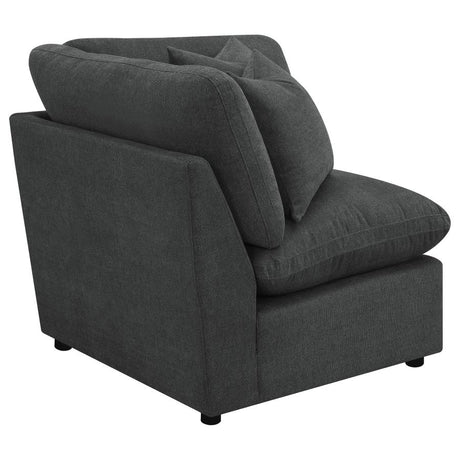 Collins Modular Corner Chair Dark Grey - 609530CRN