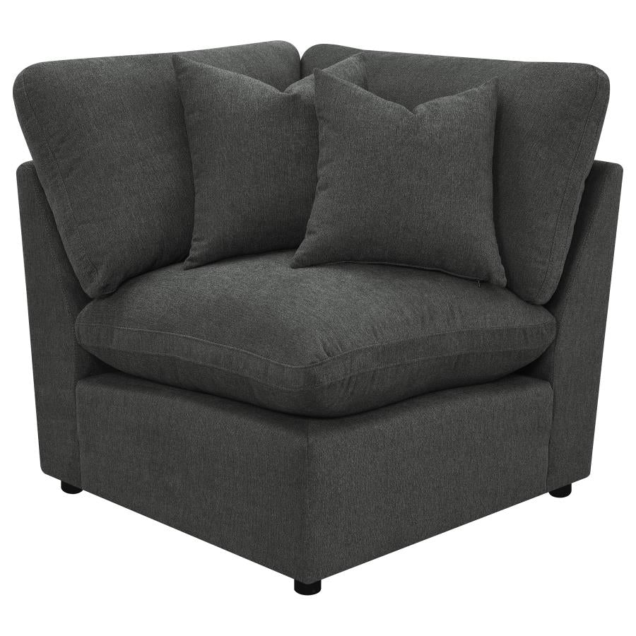 Collins Modular Corner Chair Dark Grey - 609530CRN