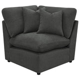 Collins Modular Corner Chair Dark Grey - 609530CRN