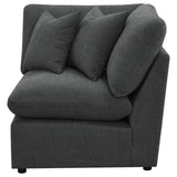 Collins Modular Corner Chair Dark Grey - 609530CRN
