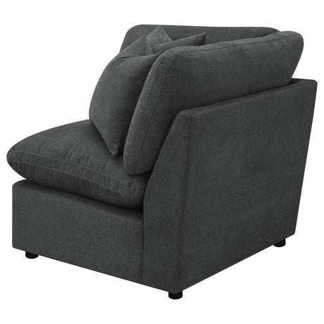 Collins Modular Corner Chair Dark Grey - 609530CRN